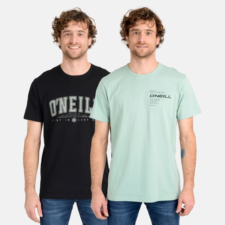 PACK 2 POLERAS BELLS BEACH NEGRO
