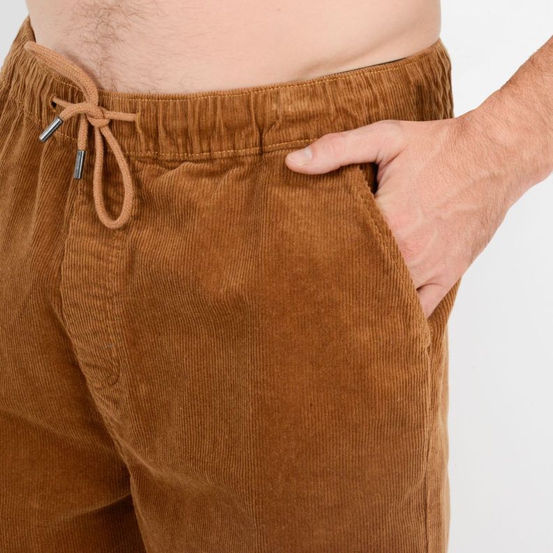 PANTALON COTELE SLIDER  CAFÉ CLARO-2