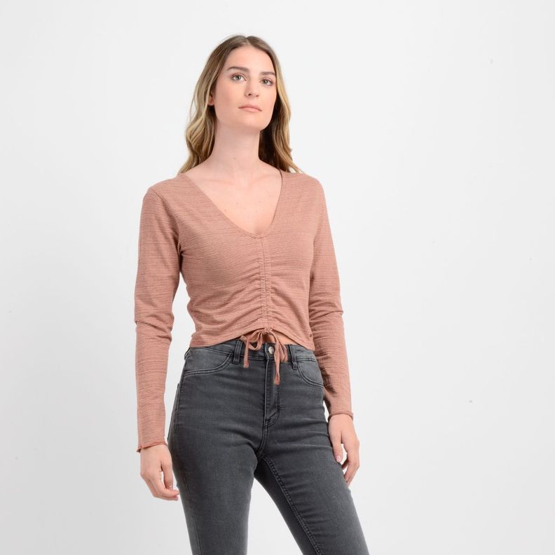 POLERA MANGA LARGA LEANNE CAFÉ COBRE-3