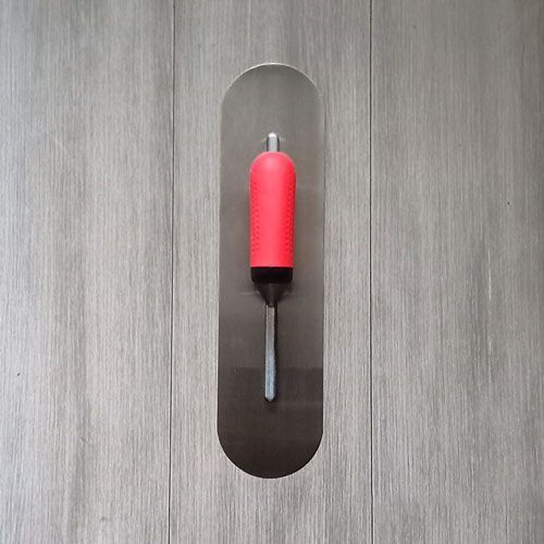 Llana de Enlucido de Acero Inoxidable 40,5cm Curva-2