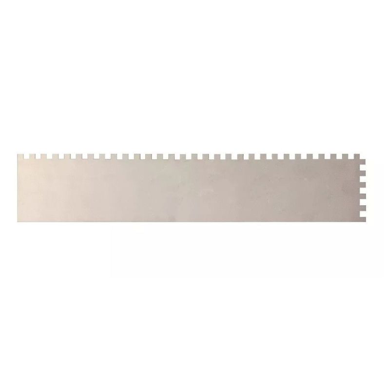 Llana Dentada Larga Acero Inoxidable de 60×12 cm-1