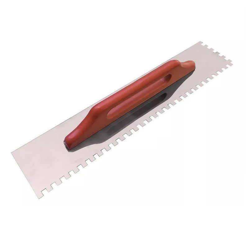 Llana Dentada Larga Acero Inoxidable de 60×12 cm-0