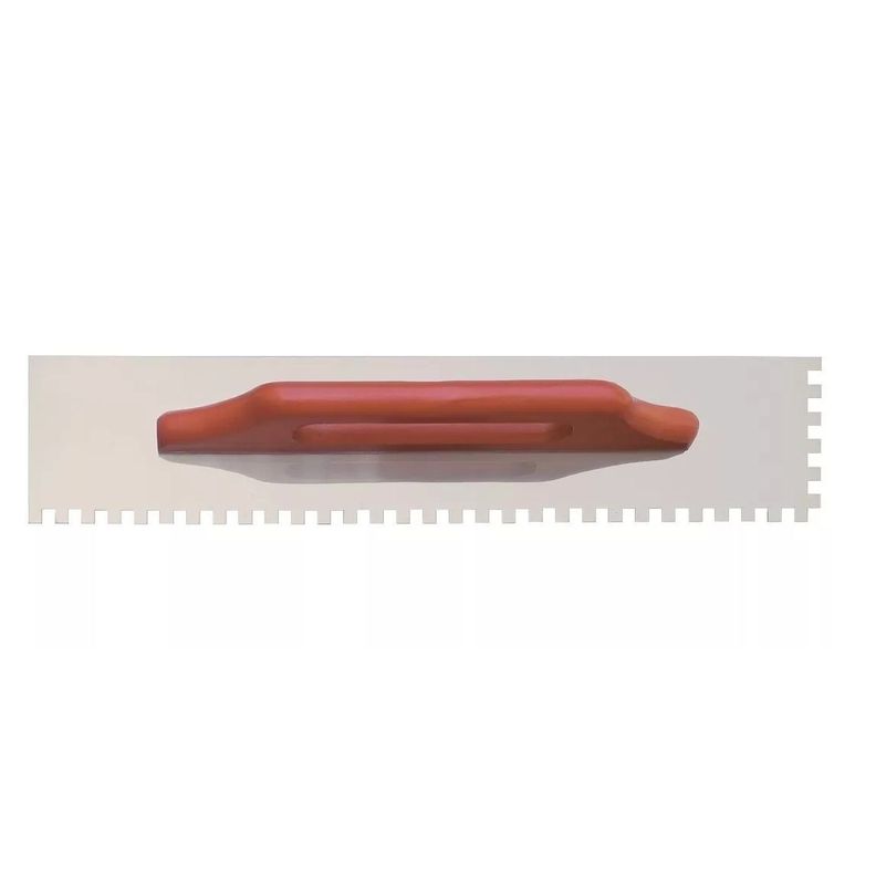 Llana Dentada Larga Acero Inoxidable de 60×12 cm-2