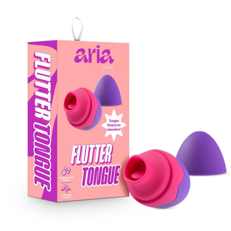 Vibrador Lamedor Clitorial Aria Flutter-0