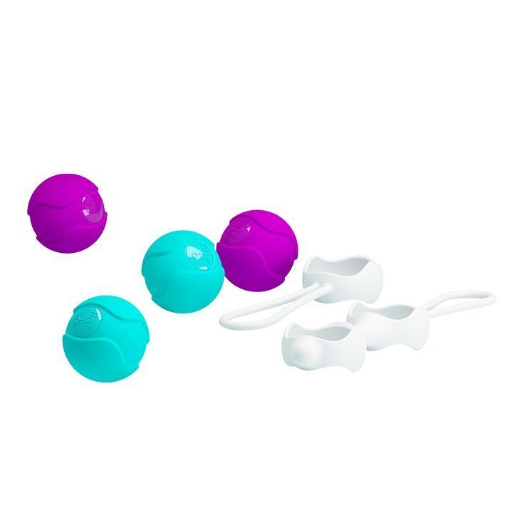 Bolas Kegel Orgásmicas Intercambiables Pretty-3