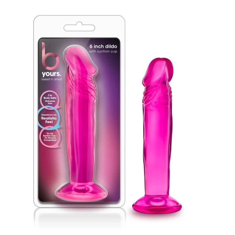 Dildo Sweet N’ Small con Ventosa Rosa-0