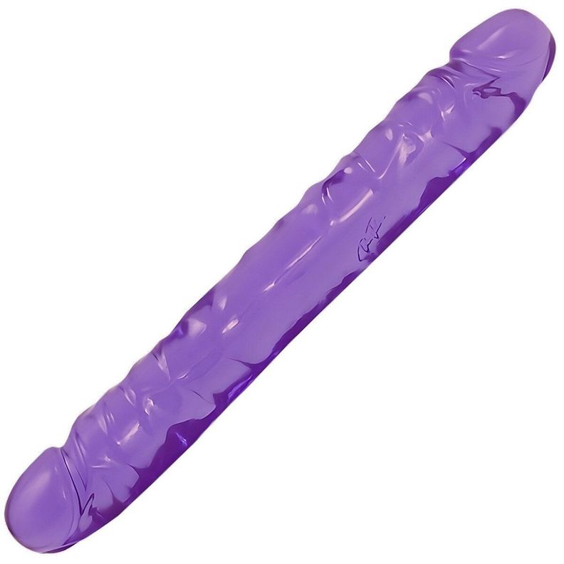Dildo Doble Jr Crystal Jellies 12-1