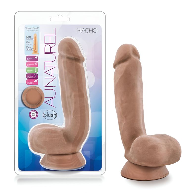 Dildo Au Naturel Macho 22cm-0