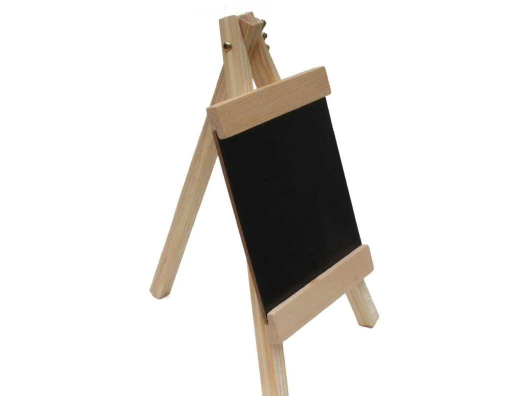 Pizarra Negra De Tiza 30x60cm Con Marco De Madera Publicidad-0