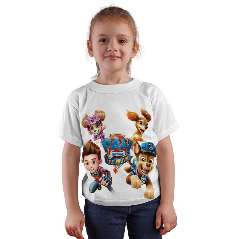 Polera Infantil Patrulla Canina - Paw Patrol D6-0