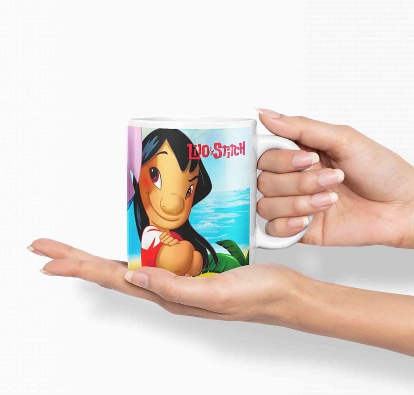 Taza Lilo y Stitch D3 (320ml)-1