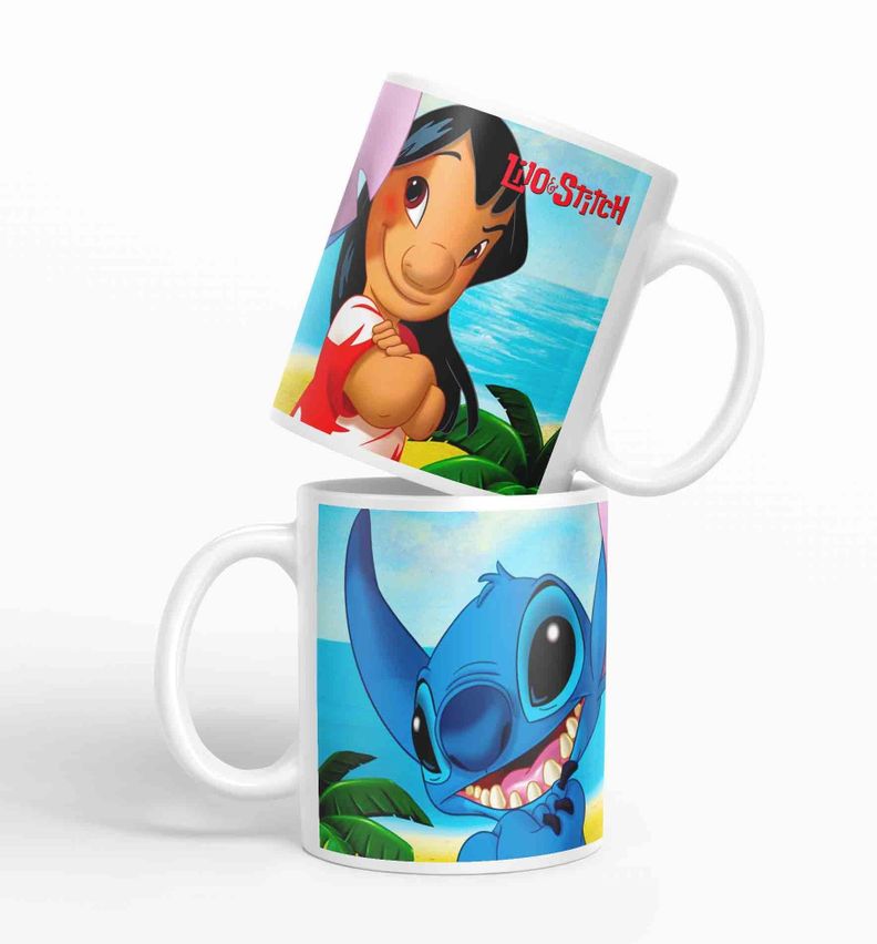 Taza Lilo y Stitch D3 (320ml)-0