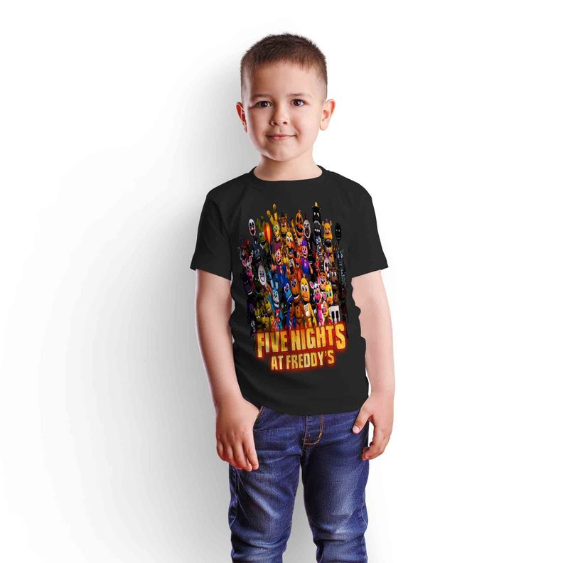 Polera Juvenil Five Nights at Freddy´s D1-0