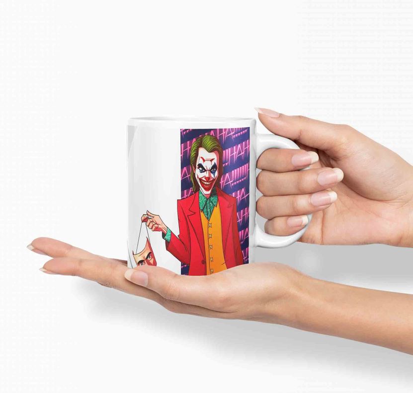 Taza Joker (Guasón) D15 (320ml)-1