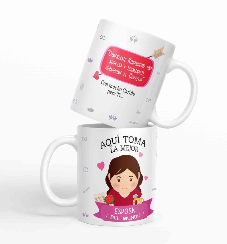 Taza aquí toma la mejor Esposa del mundo D41-0