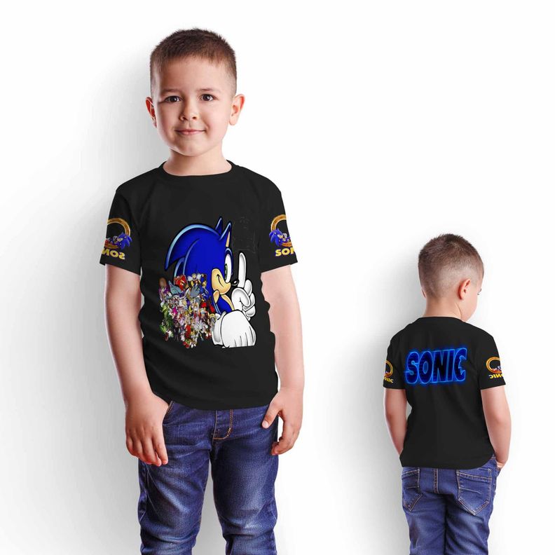 Polera Sonic El Erizo D11-2