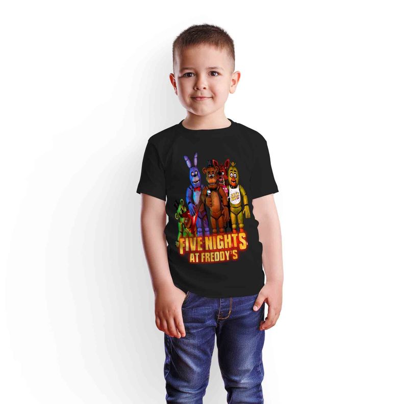 Polera Juvenil Five Nights at Freddy´s D4-0