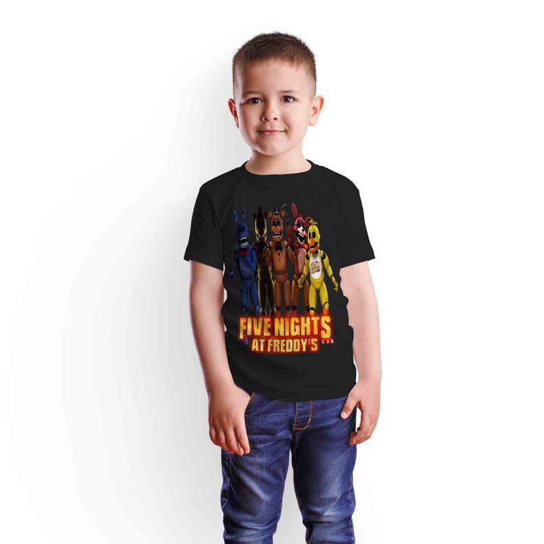 Polera Juvenil Five Nights at Freddy´s D6-0
