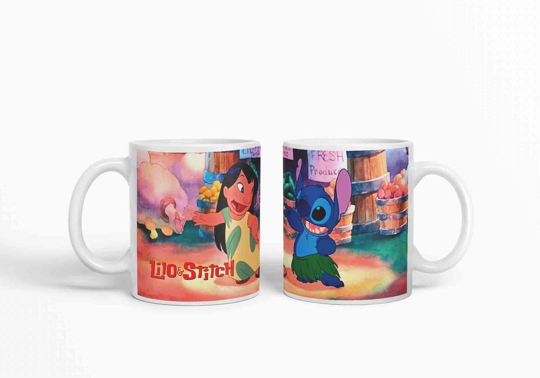 Taza Lilo y Stitch D1 (320ml)-2