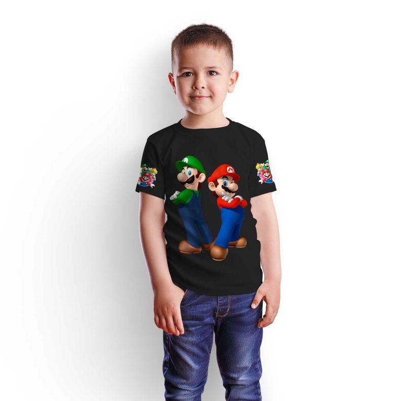 Polera Super Mario Bros D12-0
