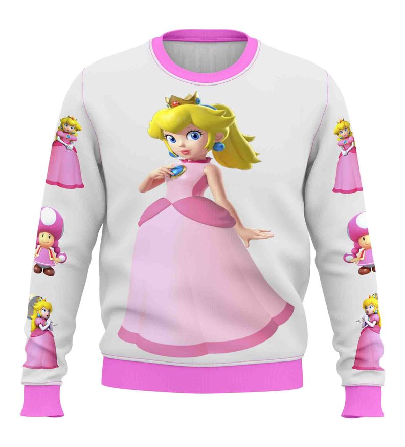 Polerón Princesa Peach - Mario Bros D7-0