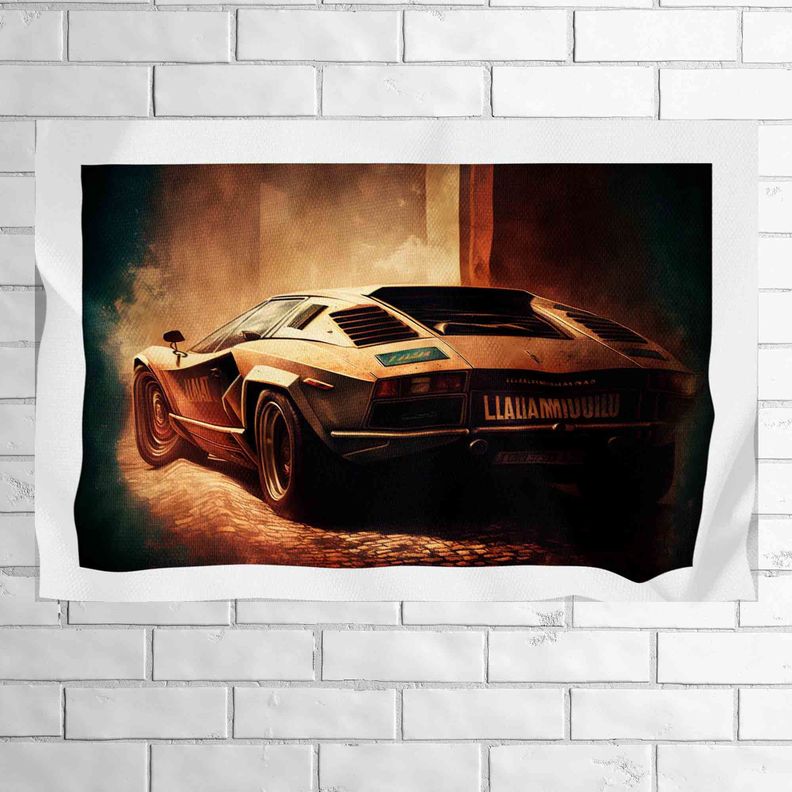 Tela Impermeable Estampada Carros D10 50cm x 70cm-0
