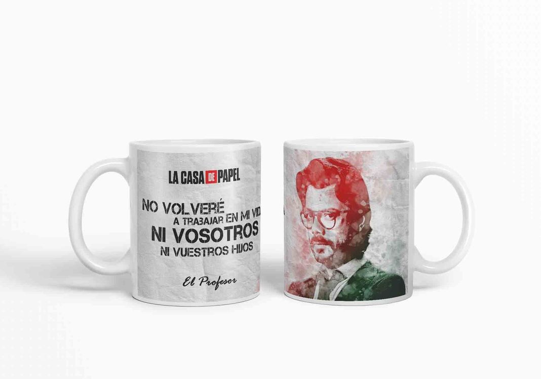 Taza La Casa de Papel D1 (320ml)-2