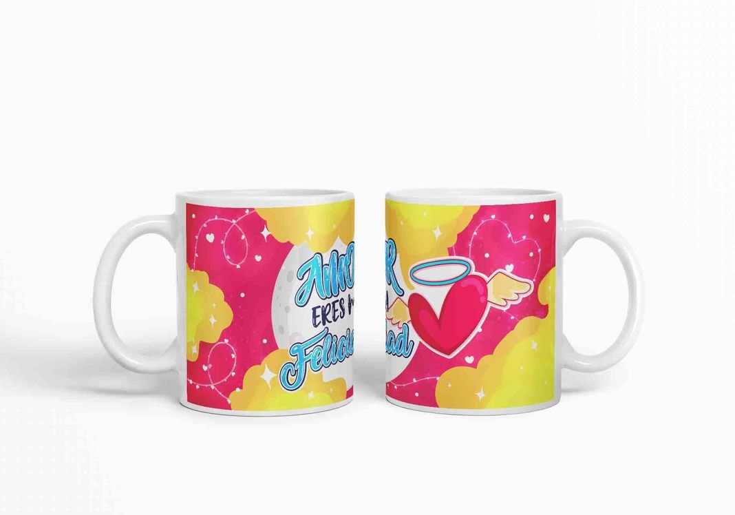 Taza Expresión de Amor- Amor Eres mi Felicidad D1 (320ml)-0