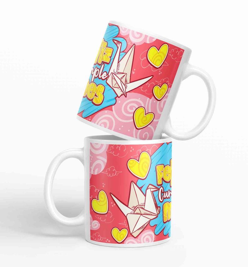 Taza Expresión De Amor- Feliz Cumple Mes D9 (320ml)-0