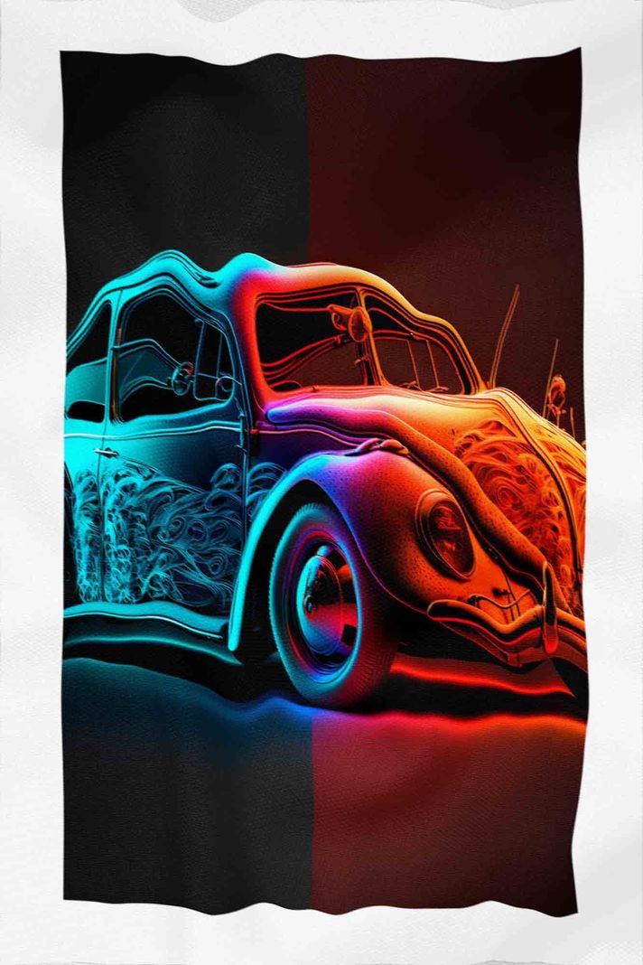 Tela Impermeable Estampada Carros D39 50cm x 70cm-2