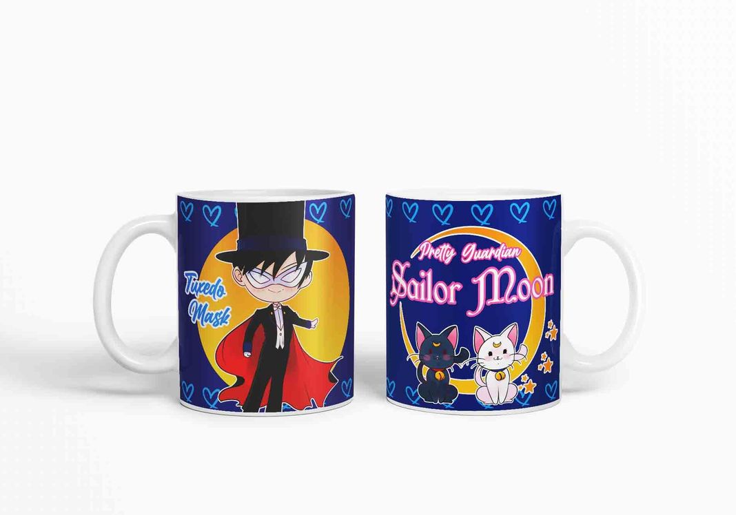 Taza Sailor Moon - Tuxedo Marsk D7-0