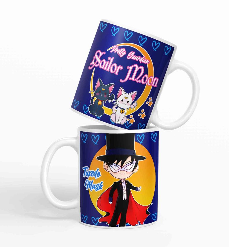 Taza Sailor Moon - Tuxedo Marsk D7-1