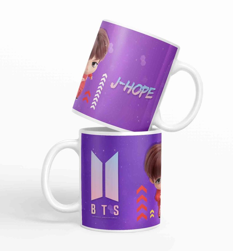 Taza BTS J Hope  D46-0