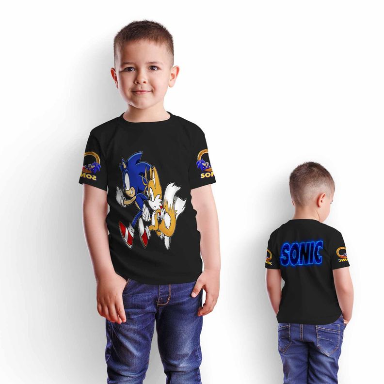 Polera Sonic El Erizo D8-2