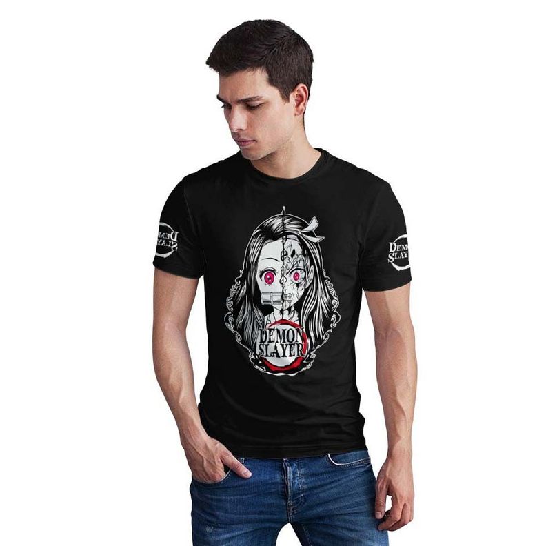 Polera Anime Nezuko Demon Slayer / Kimetsu no Yaiba D7-0