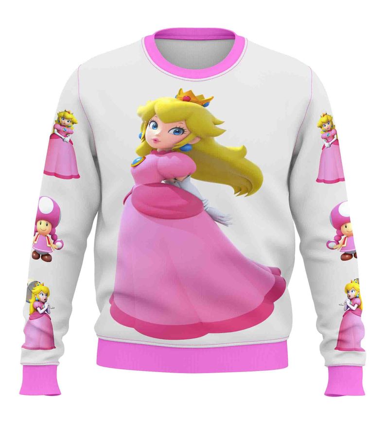 Polerón Princesa Peach - Mario Bros D3-0