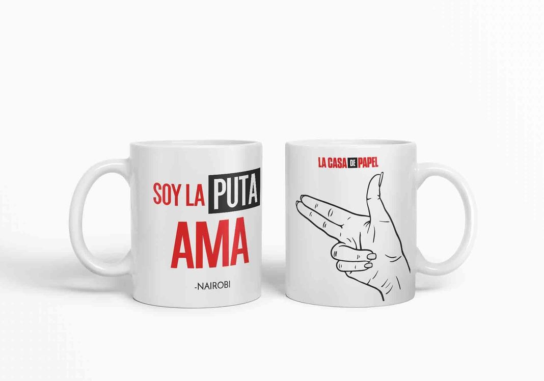 Taza La Casa de Papel D5 (320ml)-2