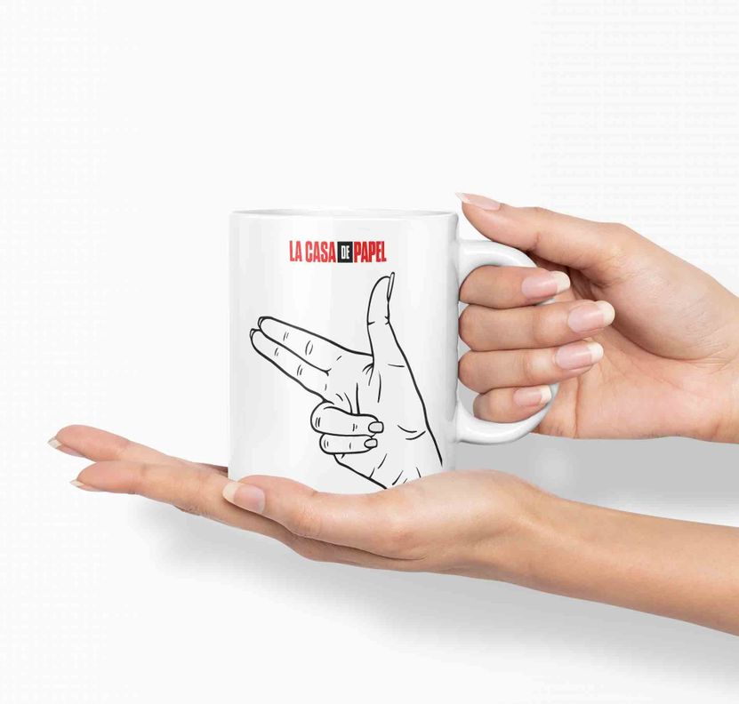 Taza La Casa de Papel D5 (320ml)-1