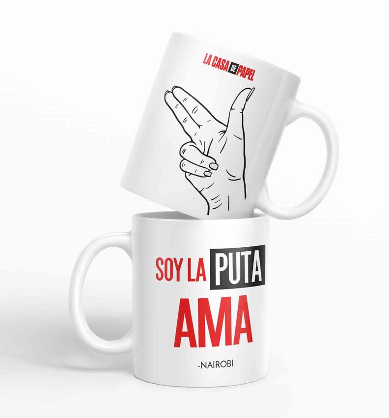 Taza La Casa de Papel D5 (320ml)-0