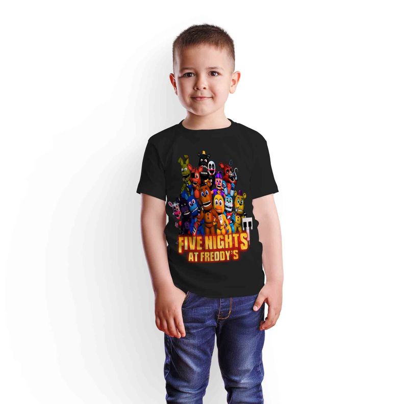 Polera Juvenil Five Nights at Freddy´s D5-0