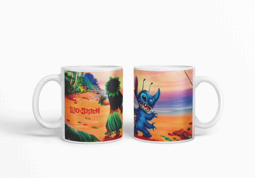 Taza Lilo y Stitch D5 (320ml)-2