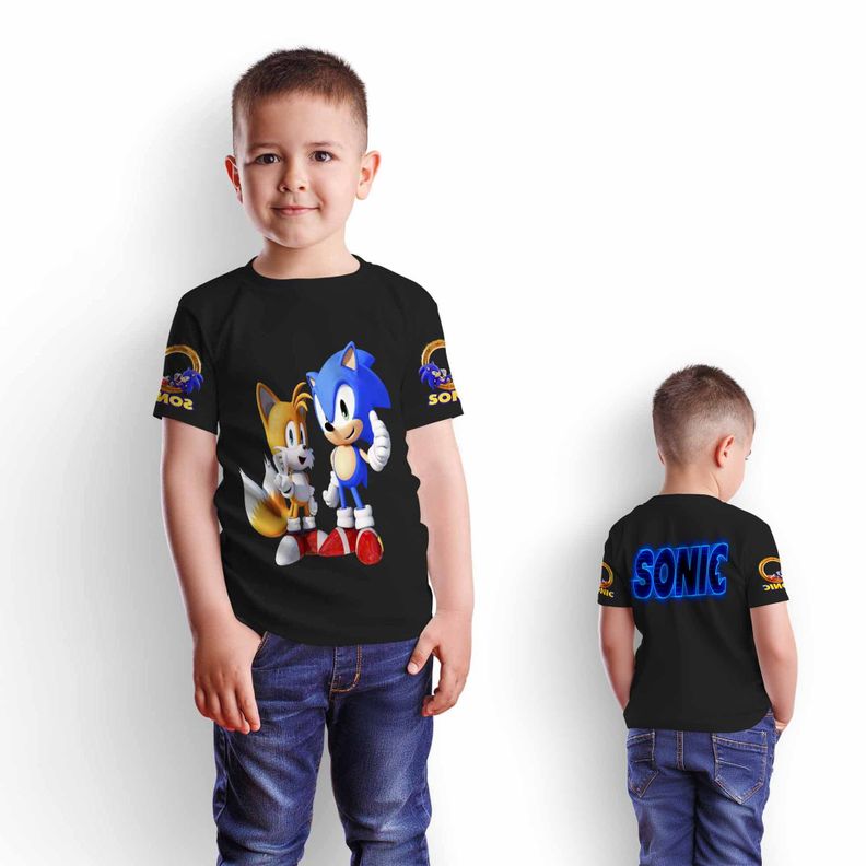 Polera Sonic El Erizo D9-2