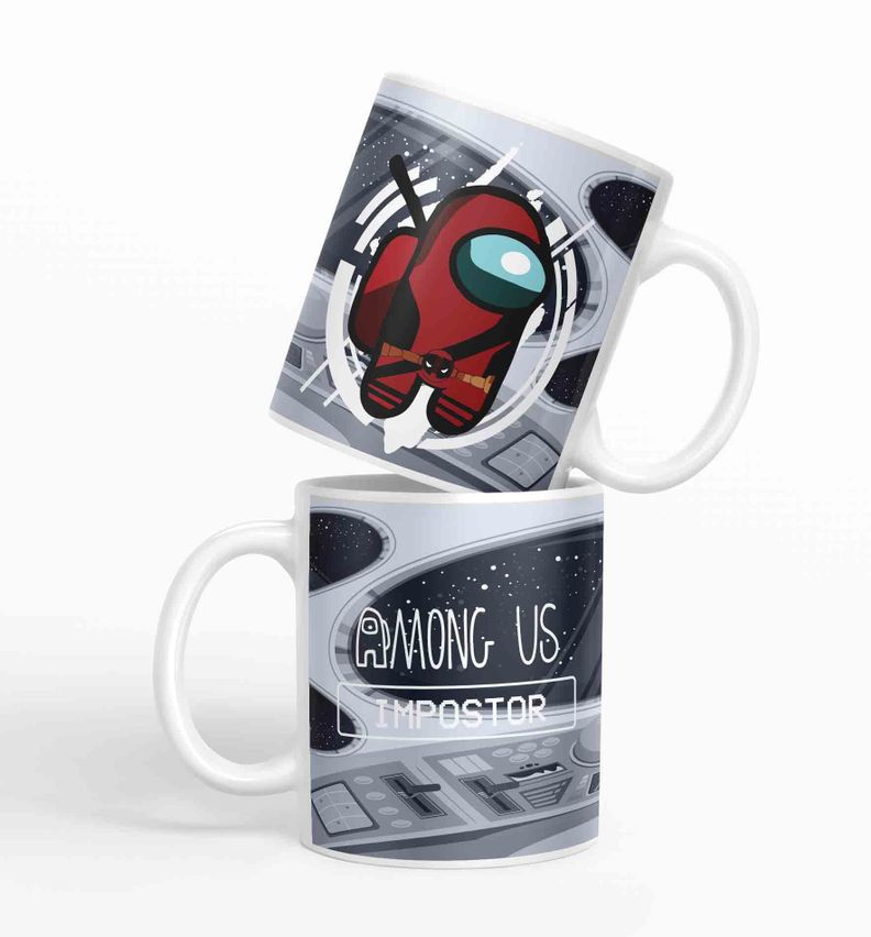Taza Among Us Deadpool D10 (320ml)-1