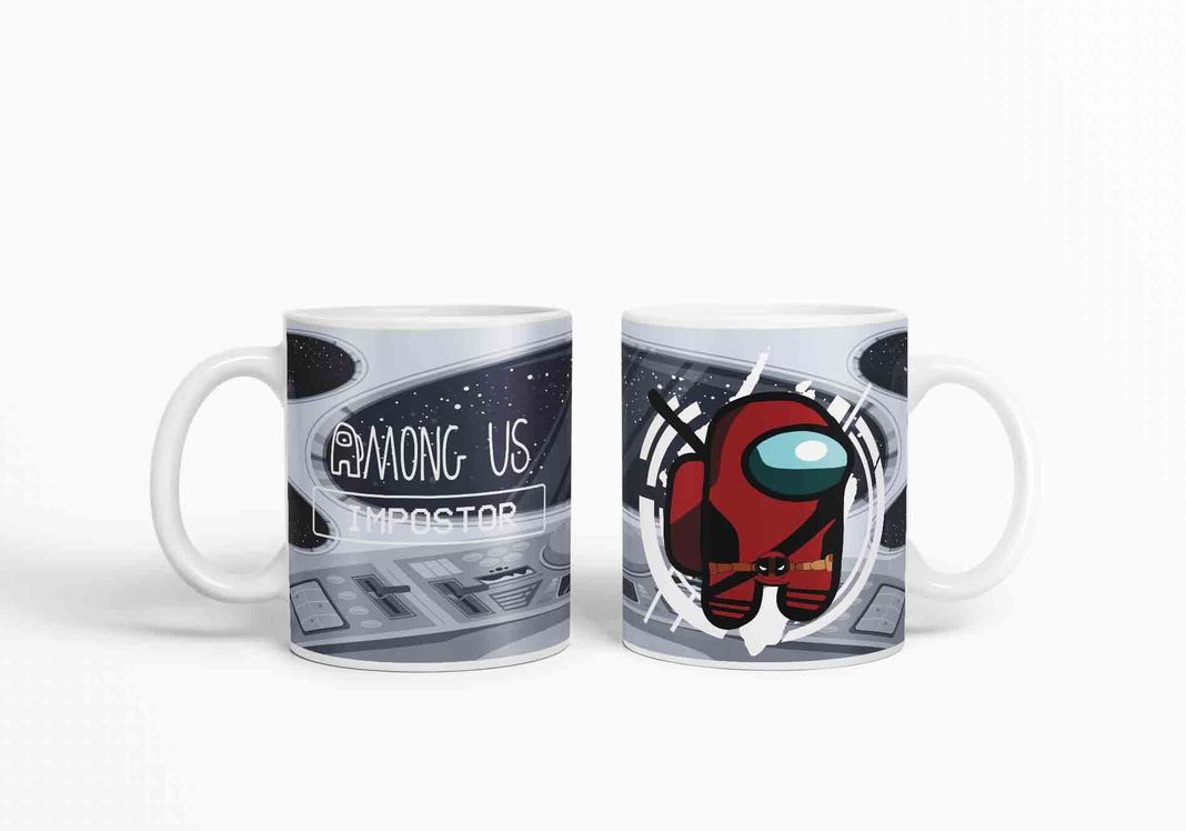 Taza Among Us Deadpool D10 (320ml)-0