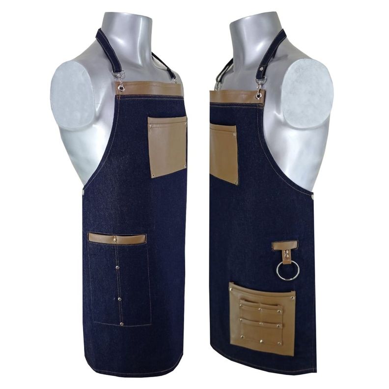 Pechera Delantal Mi Cocina Mis Reglas Ocre D1-4