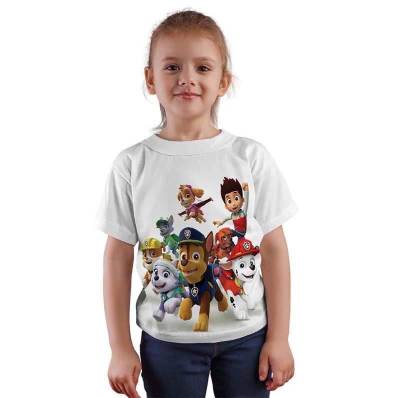 Polera Infantil Patrulla Canina - Paw Patrol D8-0