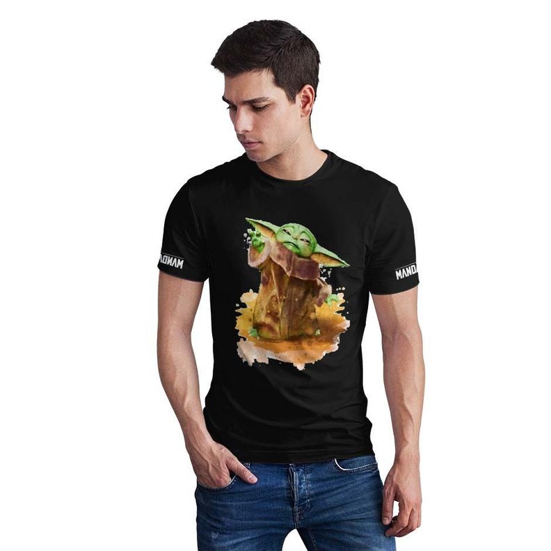 Polera Juvenil Grogu Baby Yoda The Mandalorian D2-0