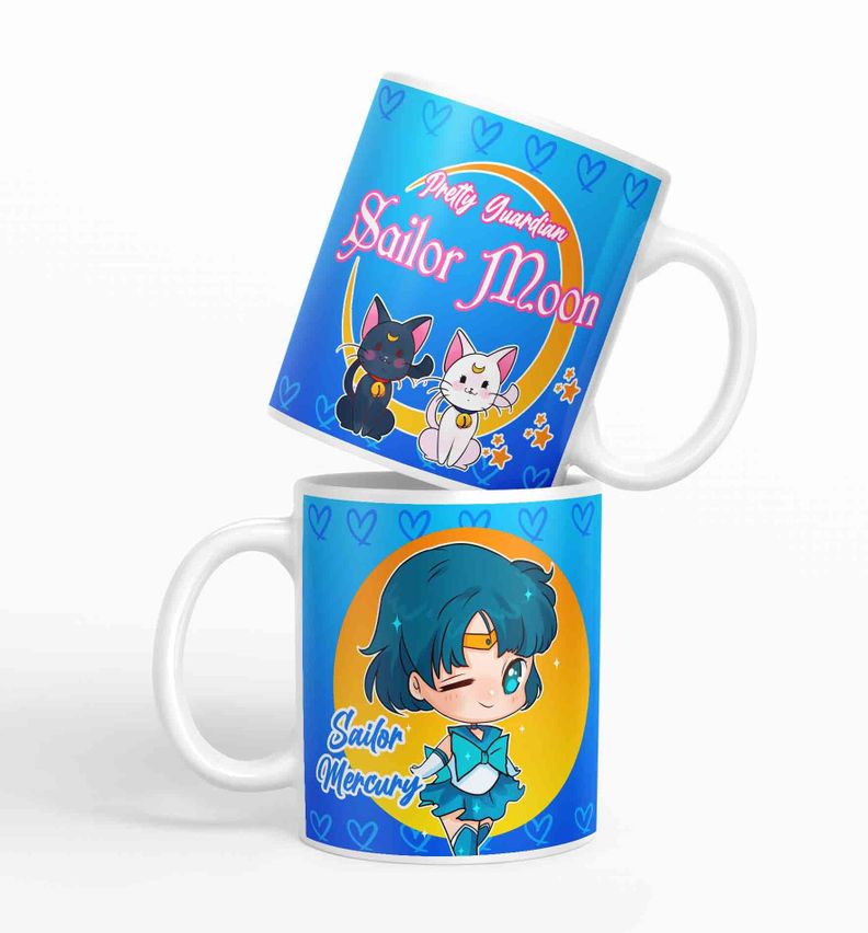 Taza Sailor Moon - Sailor Mercury D5-1