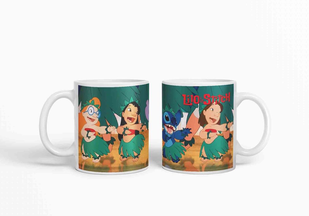Taza Lilo y Stitch D4 (320ml)-2