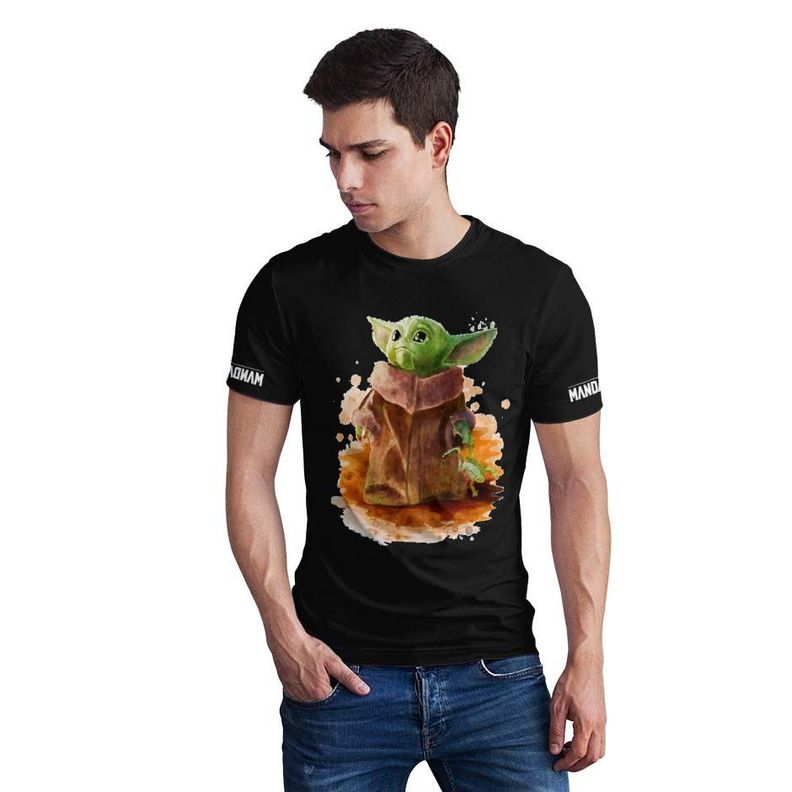 Polera Juvenil Grogu Baby Yoda The Mandalorian D5-0